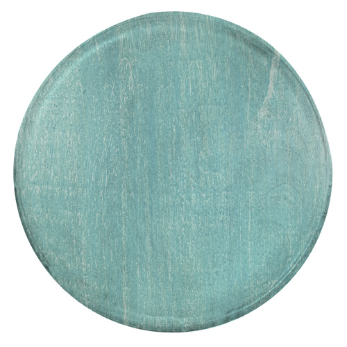 MANGOWOOD SERVING BOARD ROUND 300x15mm AQUA