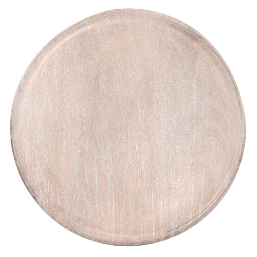 MANGOWOOD SERVING BOARD ROUND 300x15mm CORAL