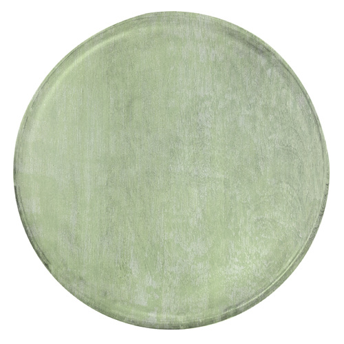 MANGOWOOD SERVING BOARD ROUND 300x15mm GREEN