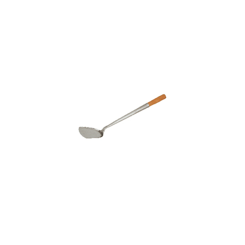 CHEF INOX WOK TURNER-S/S, WOODEN HANDLE 105x320mm