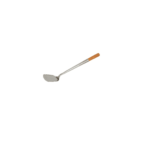 CHEF INOX WOK TURNER-S/S, WOODEN HANDLE 110x360mm