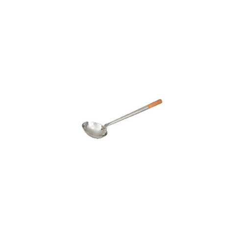 CHEF INOX LADLE-S/S, WOODEN HANDLE 105x330mm