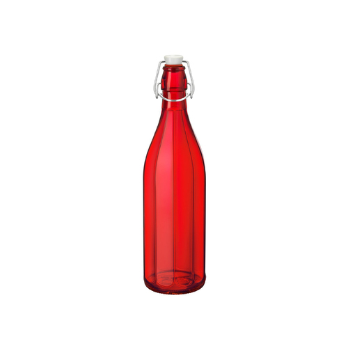 OXFORD-BOTTLE 1.0lt W/TOP RED (321589)