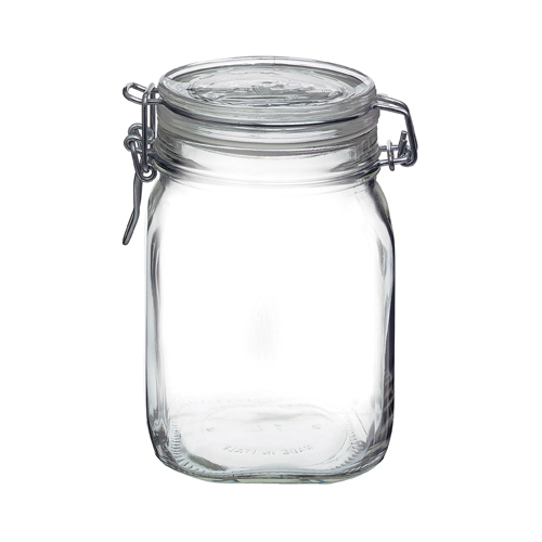 FIDO-JAR 1.0lt CLEAR LID (1.49220)