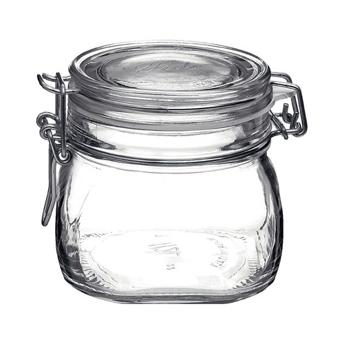 FIDO-JAR TERRINE 0.125lt CLEAR LID (1.41370)