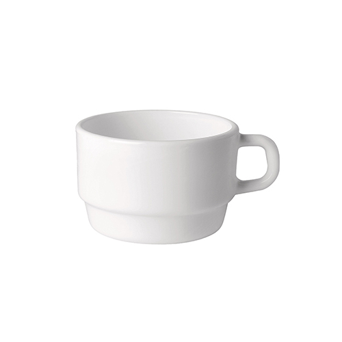 PERFORMA-STACKABLE CUP 220ml WHITE (4.05832)