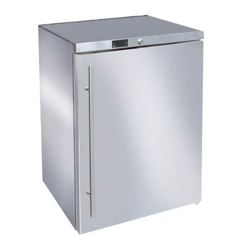 Freezer UBF0140SD-NR Underbar 1DR 105L SS 820mm