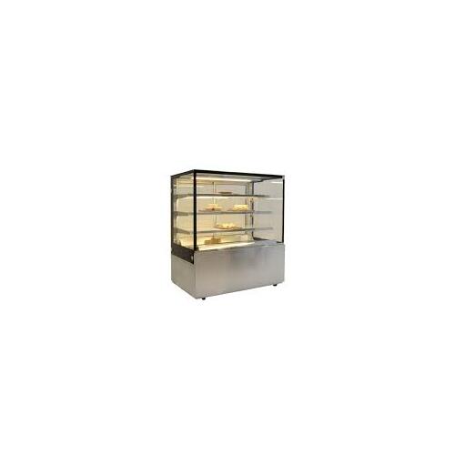 4 tier hot food display 1200mm - FD4T1200H