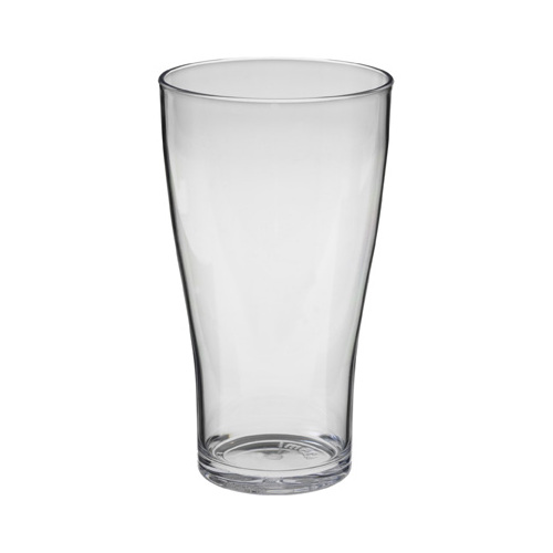 BEER GLASS-285ml P/C NUCLEATED  CONICAL  SUPREME