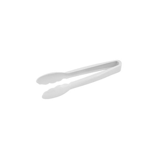 CHEF INOX TONG-UTILITY WHITE POLYCARB 240mm