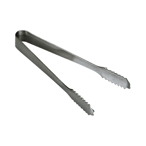 CHEF INOX ICE TONG-S/S 175mm ALLIGATOR TEETH