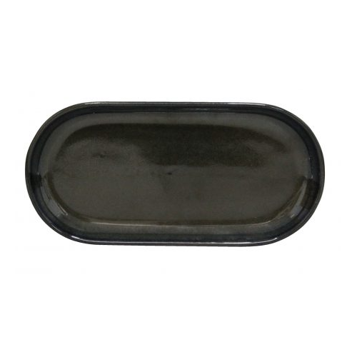 ARTISTICA OVAL PLATE COUPE 300x140mm  MIDNIGHT BLUE