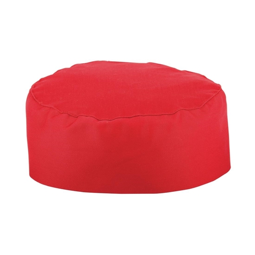 Whites Skull Cap Red Polycotton - One Size