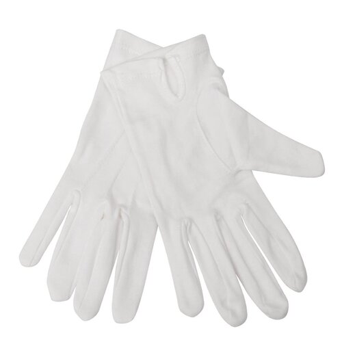 Whites Waiting Gloves Ladies White 100% Cotton - Size L