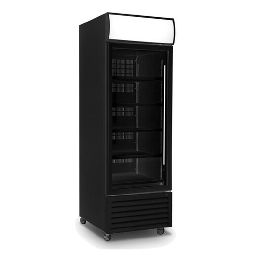 AQ 1 DOOR FRIDGE - BLACK