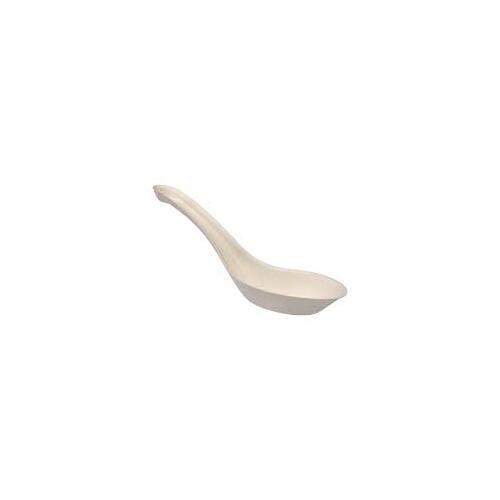 14cm BioCane Chinese Soup Spoon - white Pack Size 1000