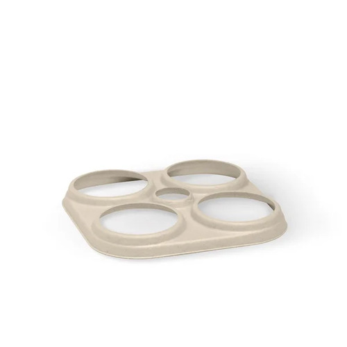 4 ring sugarcane beer holder - natural Pack Size 1000