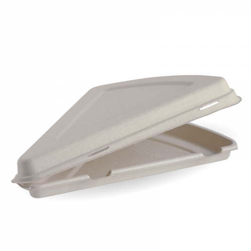 Pizza clamshell 280mm x 163mm x 40mm (9") - natural Pack Size 250