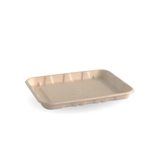 16x14x2cm (6x5") produce tray - natural Pack Size 1000