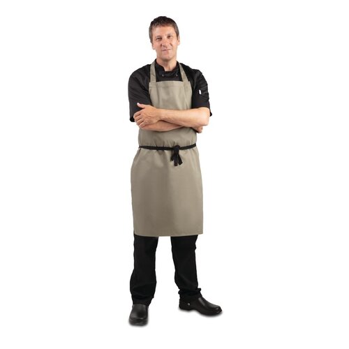 Whites Bib Apron Polycotton Olive