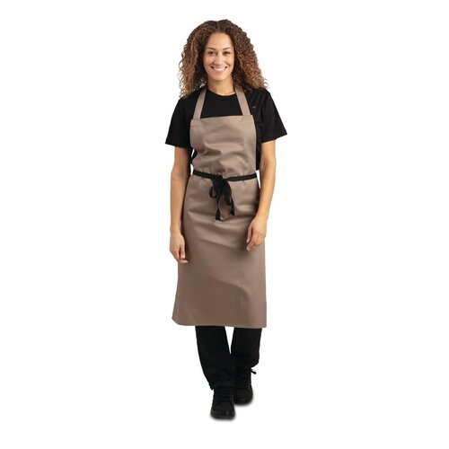 Whites Bib Apron Polycotton Tan