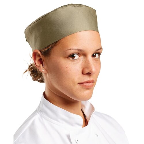 Whites Skull Cap  Olive Polycotton - One Size