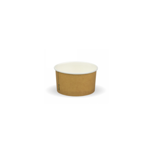 90ml (3oz) Ice Cream BioCup - printed kraft-look Pack Size 1000