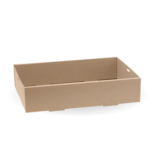 BioBoard Catering Tray - Medium - FSC Recycled - kraft Pack Size 100