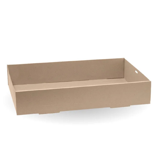 BioBoard Catering Tray - Extra Large - FSC Recycled - kraft Pack Size 50