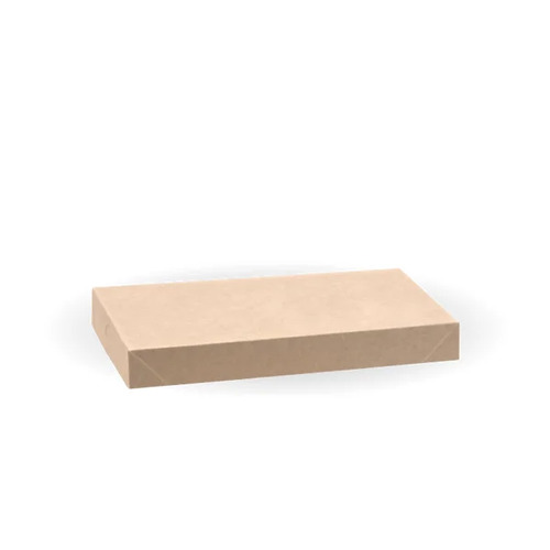 BioBoard Catering Tray Paper Lid - Extra Small - FSC Mix - kraft Pack Size 100