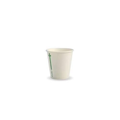 230ml (6oz) cup (fits small lids) - white green line Pack Size 1000