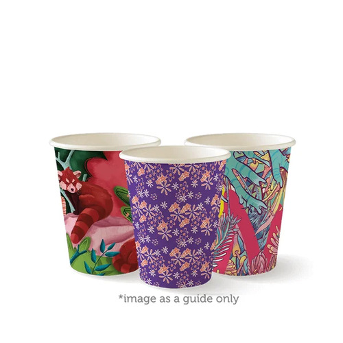 280ml (8oz) cup (fits small lids) - art series Pack Size 1000