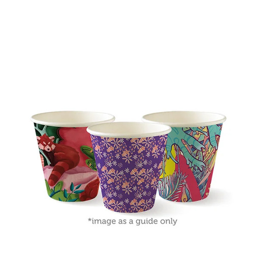 280ml (8oz) (90mm) cup (fits large lids) - art series Pack Size 1000