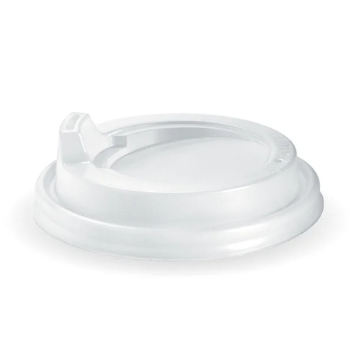 90mm PS large sipper lid - fits all 90mm cups - white Pack Size 1000