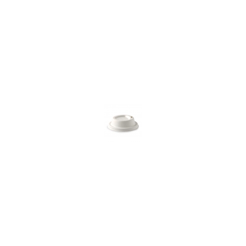 80mm Pulp Coffee Lids - white Pack Size 1000