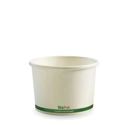 250ml (8oz) bowl - white green stripe Pack Size 1000