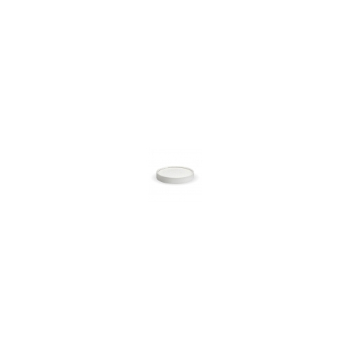 250ml (8oz) BioBowl  paper lids - white Pack Size 500