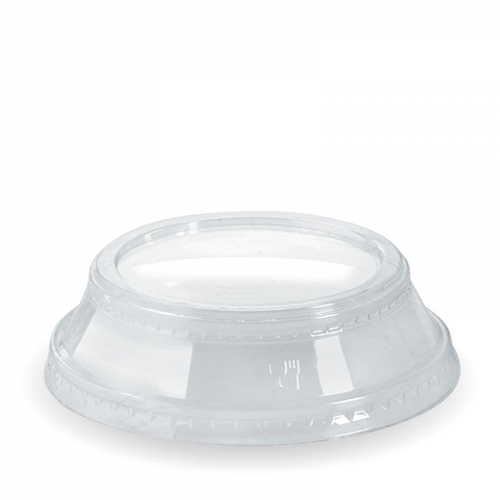 300-700ml cup dome lid with no hole - clear Pack Size 1000