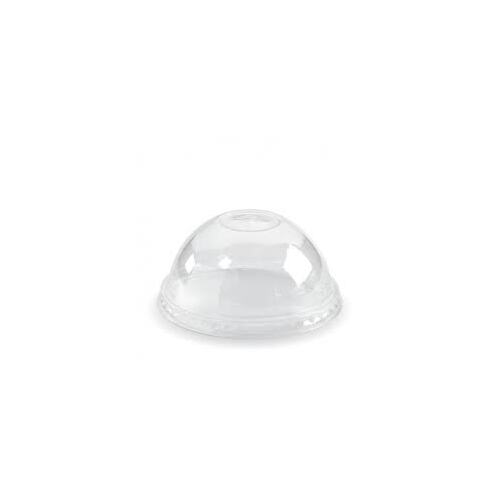 300-700ml cup dome lid with x-slot - clear Pack Size 1000