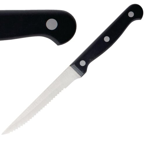 Steak Knives Black - 4 1/2" (Box 12)