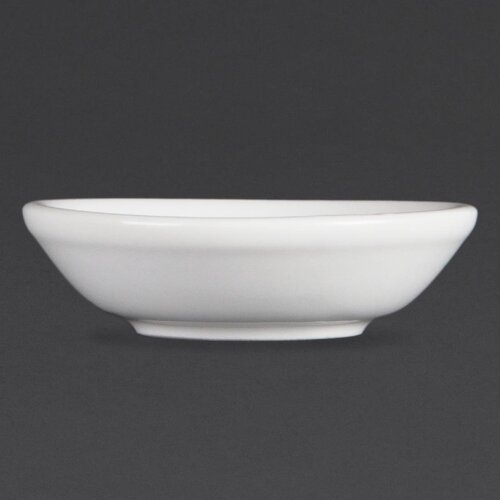 Olympia Whiteware Soy Dish - 7cm 2 3/4" (Box 12)