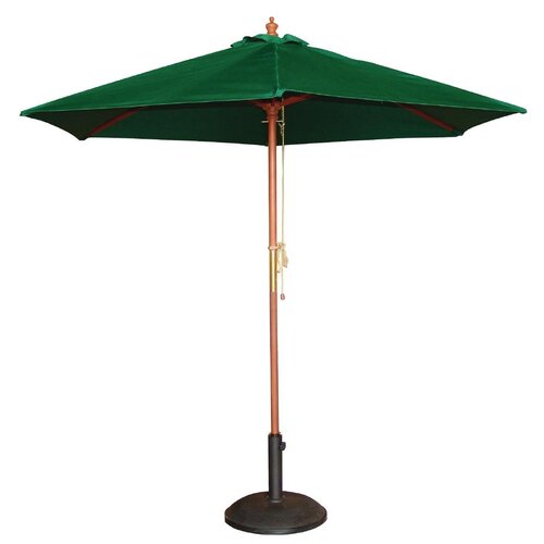 Bolero Green Round 2500mm Dia Pulley Parasol