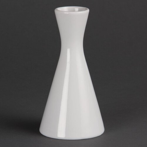 Olympia Whiteware Bud Vase - 140mm (Box 6)