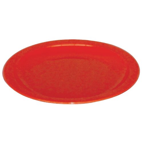 Olympia Kristallon Polycarbonate Plate Red - 172mm 6 3/4" (Box 12)