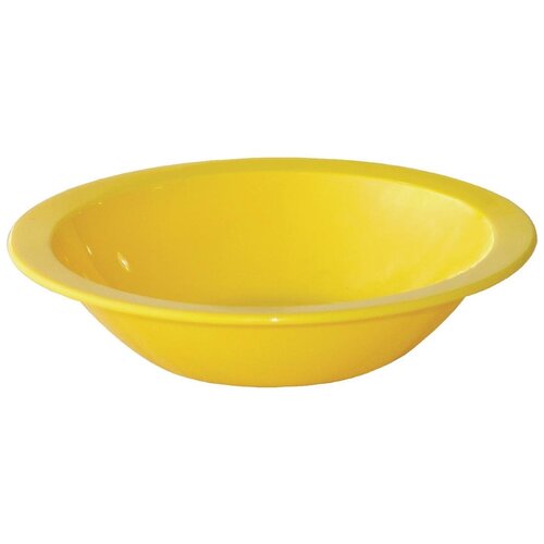 Olympia Kristallon Polycarbonate Bowl Yellow - 400ml 14oz 6 3/4" (Box 12)