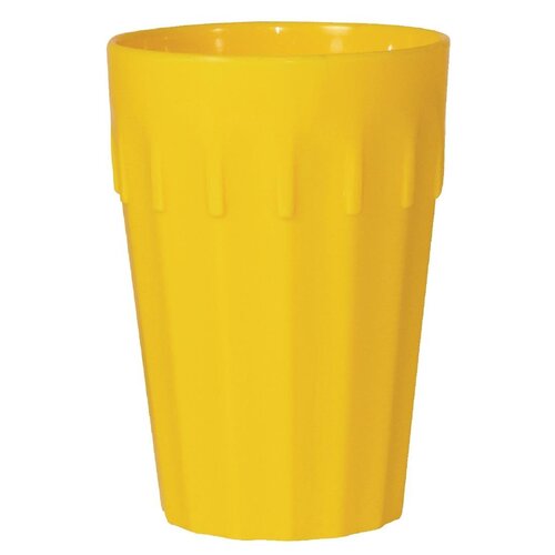 Olympia Kristallon Polycarbonate Tumbler Yellow - 260ml 9oz (Box 12)