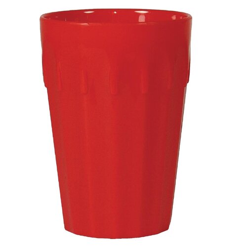 Olympia Kristallon Polycarbonate Tumbler Red - 260ml 9oz (Box 12)