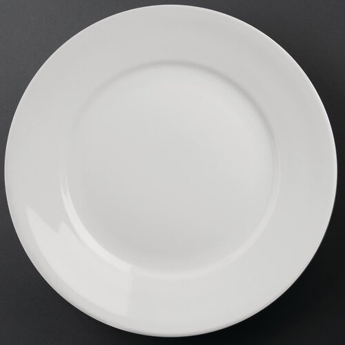 EDLP - Olympia Athena Wide Rimmed Plate - 280mm 11" (Box 6)