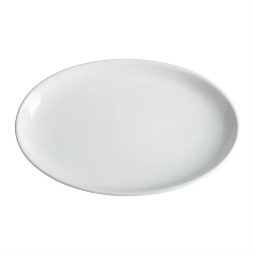 Olympia Whiteware French Deep Oval Plate White - 365mm 14 1/4" (Box 2)