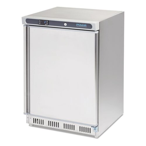 Polar C-Series Stainless Steel Under Counter Freezer 140Ltr